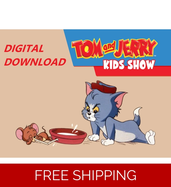 DIGITAL DOWNLOAD - Tom & Jerry Kids Show (1990) - The Complete Series HQ Studio Prints